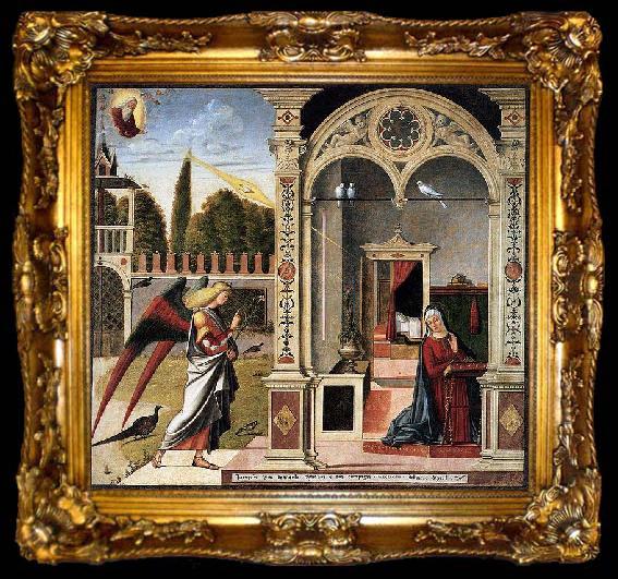 framed  Vittore Carpaccio The Annunciation, ta009-2